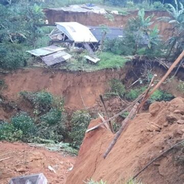 GIGANTESCO DEPRENDIMIENTO DE TIERRA EN ROSAS, CAUCA