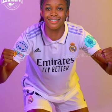 LINDA CAICEDO SE VA PARA EL REAL MADRID DE ESPAÑA