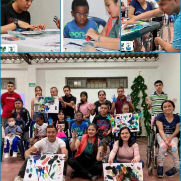 PERSONAS CON DISCAPACIDAD INICIARON TALLER DE ARTES EN TIMBÍO, CAUCA