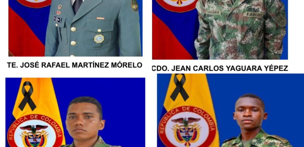 Nariño: cuatro militares perdieron la vida tras emboscada de las disidencias de las Farc