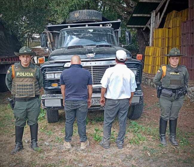 Popayán: capturados por contaminar un humedal