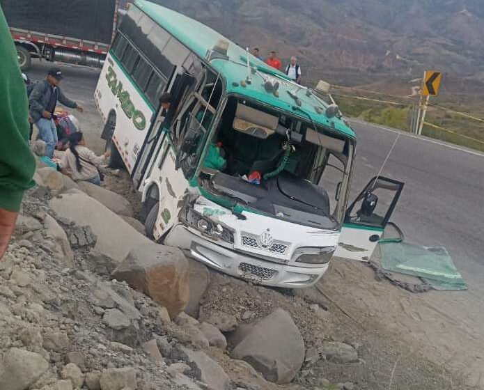 Accidente de tránsito en la variante de Rosas, Cauca