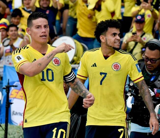 La Selección Colombia empató ante Uruguay