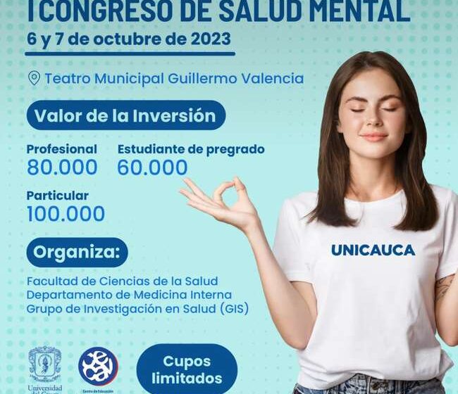 Primer Congreso de Salud Mental en Popayán