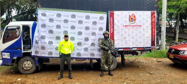 Recuperan camión en medio de operativos de control en Santander de Quilichao