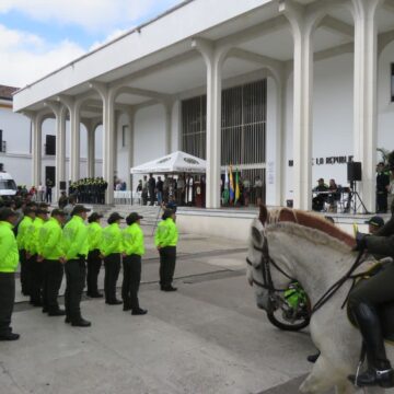 Estas son las actividades que adelantan los policías para brindar seguridad en Popayán