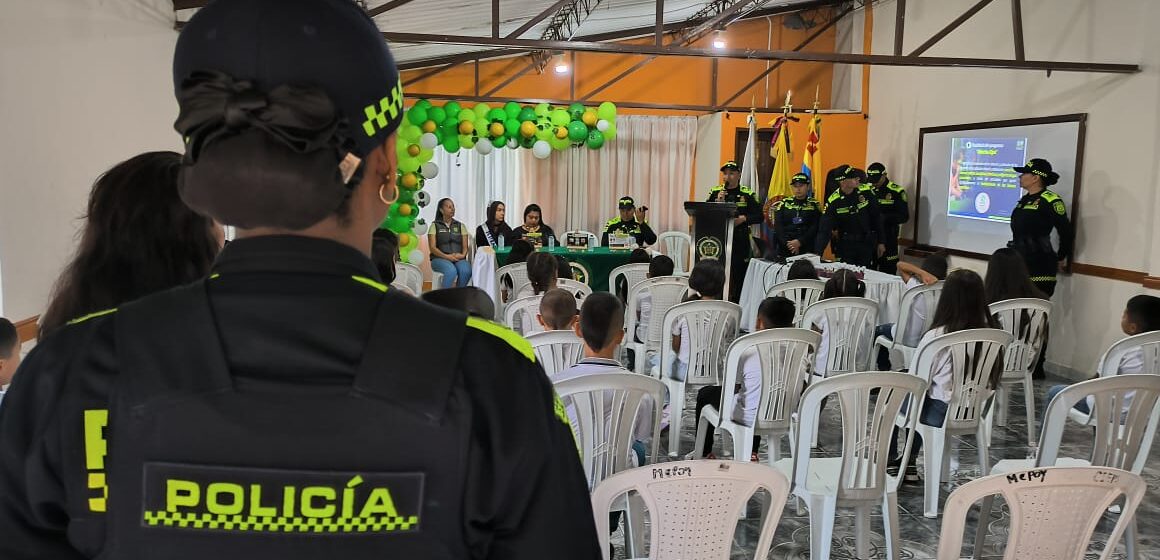 Popayán: policías adelantan la clausura del Programa Abre tus Ojos