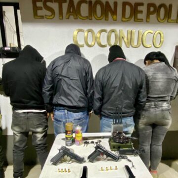 Guardia indígena capturó y entregó a la Policía varios presuntos asaltantes