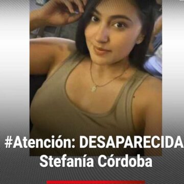 Ayude a encontrar a Stefanía Córdoba