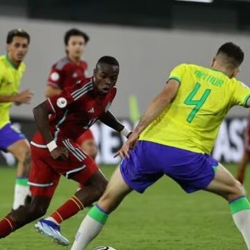 Selección Colombia Sub.23 perdió ante Brasil y se quedó sin Juegos Olímpicos