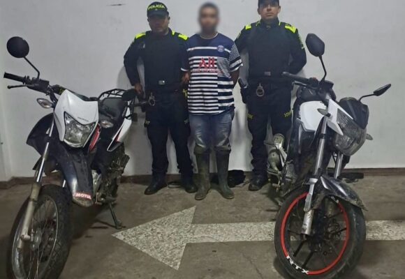 Un capturado y una motocicleta recuperada deja como la activación de un plan candado de la Policía Nacional.