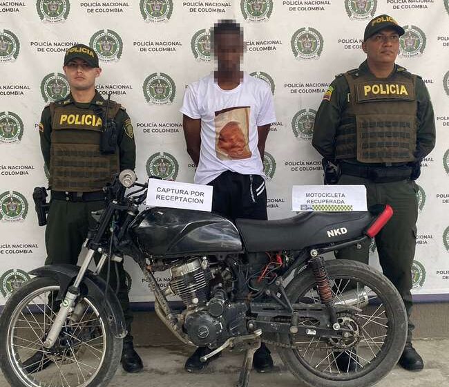 Puerto Tejada: Soldado profesional capturado por conducir una motocicleta robada