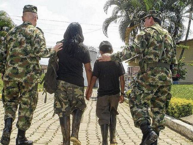 Dos menores rescatados tras ser reclutados a la fuerzas por las Disidencias de las Farc