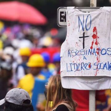 En cuatro días, asesinaron a tres líderes sociales en Colombia.