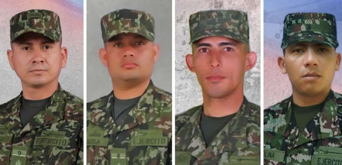 Ya son cuatro militares que pierden la vida en los combates con las disidencias de las Farc en el Cauca