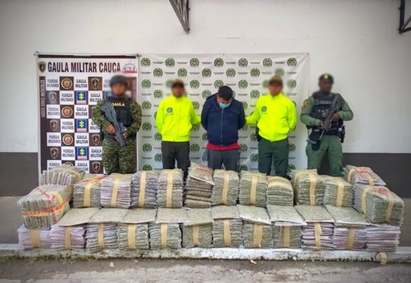 Policía capturó a un hombre con 248 Kilos de marihuana en importante incautación