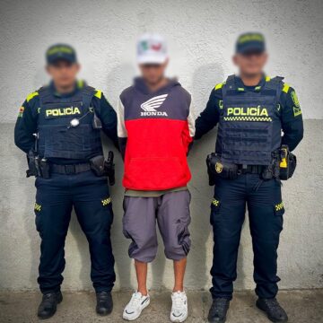 Policía Metropolitana de Popayán capturó a sospechoso del delito de hurto calificado en el barrio Librada